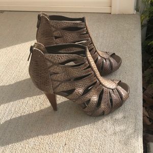 Kenneth Cole Caged Booties